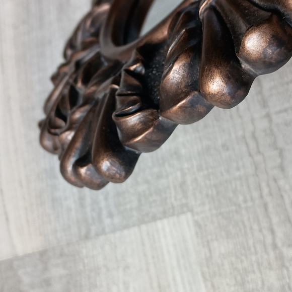 Vintage style antique round mirror - Picture 6 of 11